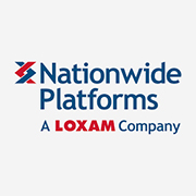 Logo for Nationwide Platforms, a Loxam company